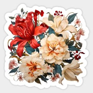 Botanical pattern Sticker